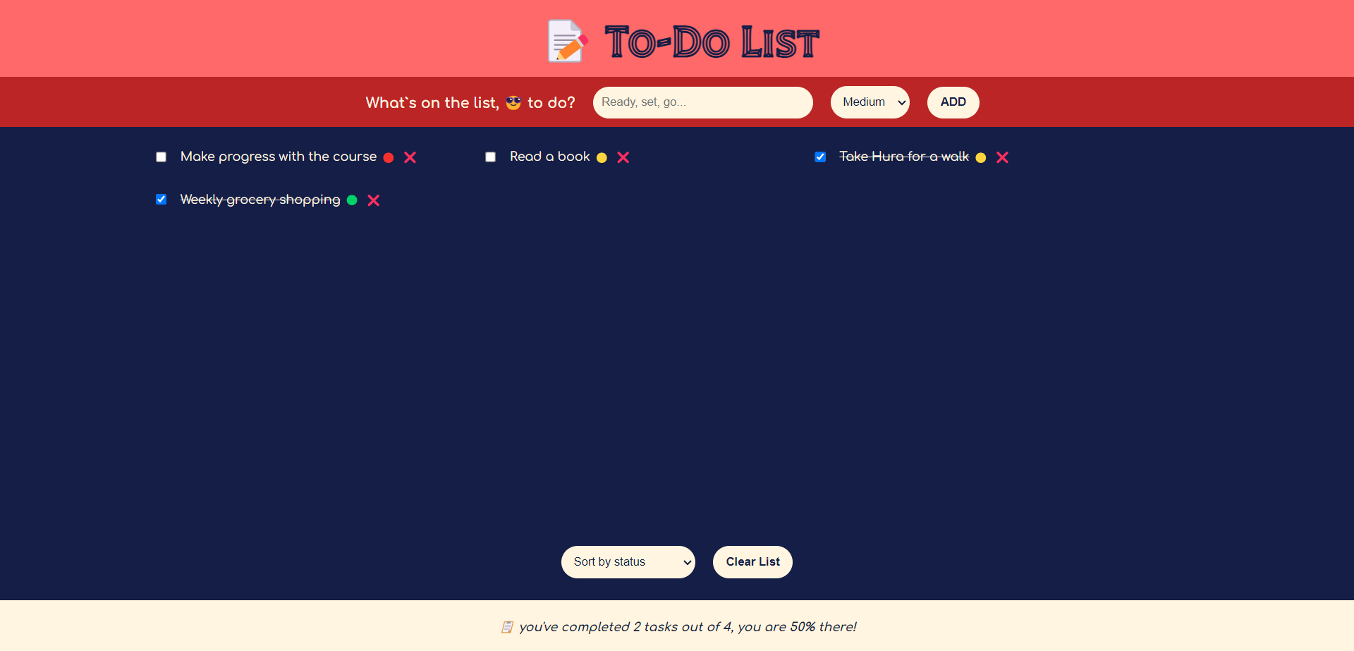 to-do app